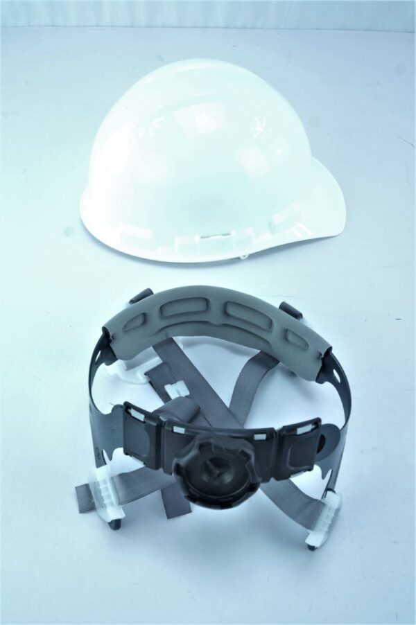 Radians GHR6-WHITE Hard Hat Cap Style with 6 Point Ratchet Suspension - Image 5