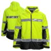 ML Kishigo JS152 Class 3 Brilliant Series Outerwear Safety Parka X-Large
