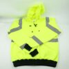 Occunomix LUX-HZSWT-YL Hi Visibility  Hooded Sweatshirt Large Ansi Class 3 - Image 3