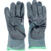 MORR Gear M783-2674 Cut Resistant Gloves Green Cuff Size Med 18Ga Dot Palm Grip