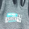 MORR Gear 15Ga Cut Resistant Gloves Gray/White M784-8577 Medium Green Cuffs - Image 2