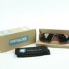 Morr Gear Z65 Arristotle Sport Safety Sunglasses Gray Lens w/ Red Frames