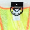 High Visibility 2XL Zipper Safety Vest Yellow Silver Reflective Stripes MZ529C - Image 5