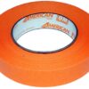 Case of 36 Rolls Orange Masking Tape 1" x 60yds. OM2455 IPG American Tape - Image 2