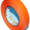 Case of 36 Rolls Orange Masking Tape 1" x 60yds. OM2455 IPG American Tape - Image 3
