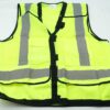 ORR Safety C2 Lime Mesh Adjustable Surveyor Vest Size: Regular