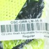 ORR Safety C2 Lime Mesh Adjustable Surveyor Vest Size: Regular - Image 6