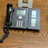 Lot of 3 Avaya Gigabit IP Deskphones 9608G with SBM24 Button Modules and Stands