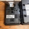 Lot of 3 Avaya Gigabit IP Deskphones 9608G with SBM24 Button Modules and Stands - Image 2