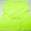 Port & Company PC55LS 50/50 Core Blend Long Sleeve Safety Green T-Shirt XL Tee