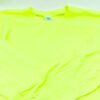 Port & Company PC55LS 50/50 Core Blend Long Sleeve Safety Green T-Shirt XL Tee - Image 2