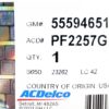 Genuine OEM ACDelco PF2257G Engine Oil Filter GM 55594651 - Image 10