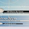 Box 100 PFAV01 INTCO Medical Industry Glove Stretch Vinyl Yellow Powder Free SM - Image 2