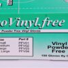 Box 100 PFAV01 INTCO Medical Industry Glove Stretch Vinyl Yellow Powder Free SM - Image 3
