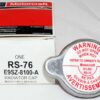Genuine OEM Motorcraft RS76 Ford E9SZ8100A Lincoln Mercury Radiator Cap