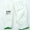 12 Pairs of SFT1 Safety Gloves EN388 White Medium S751-3335-0-M