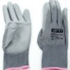 12 Pairs of SFT1 Safety Gloves EN388 Gray X-Small