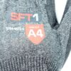 12 Pairs of SFT1 Safety Cut Gloves ANSI Cut A4 Medium S784-8575-0-M - Image 3