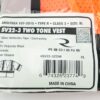 Radians SV22-3ZOM Polyester Mesh ANSI 107-2015 Safety Vests 2 Tone Medium Orange - Image 4