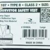 Radians SV6GL Surveyor Safety Vest Class 2 Hi Vis Green Sz Large - Image 4
