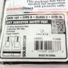 SV7OXL Radians Hi Visibility Vest ANSI 2 Orange Extra Large - Image 4