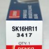Set of 6 Genuine Denso 3417 SK16HR11 Spark Plug Iridium Long Life - Image 3