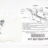 Genuine OEM 68175091-AA Mopar Front License Plate Bracket Dodge Challenger - Image 6