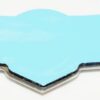 Genuine OEM 68196485-AB Mopar Jeep Chrome & Red Wing Trailhawk Emblem Nameplate - Image 4