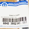 Genuine OEM 68423952AC Mopar Cherokee Chrome Door Nameplate Emblem Jeep - Image 2