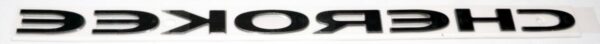 Genuine OEM 68423952AC Mopar Cherokee Chrome Door Nameplate Emblem Jeep - Image 5