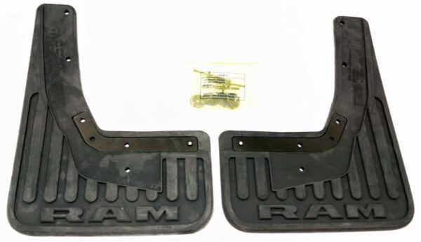 Genuine OEM 82216217AA Mopar RAM Mud Flap Front Rubber Heavy Duty