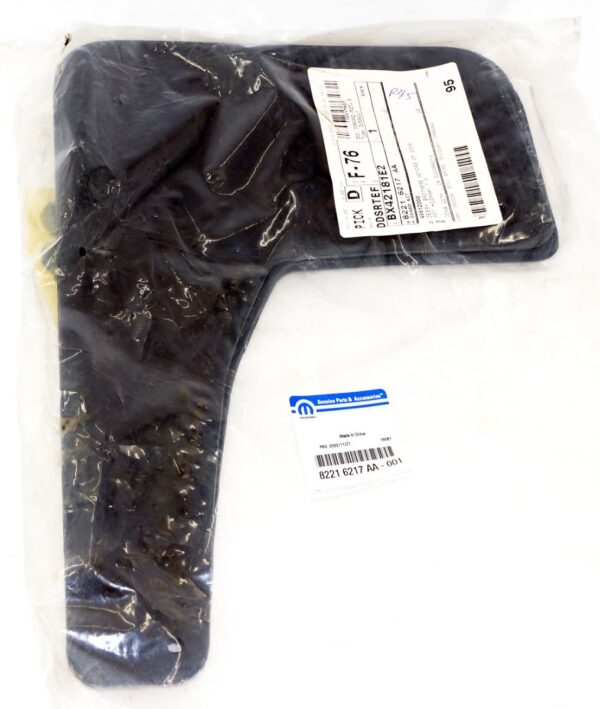 Genuine OEM 82216217AA Mopar RAM Mud Flap Front Rubber Heavy Duty - Image 3