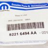Genuine OEM 82216494AA Mopar Jeep Wrangler JL Rear Splash Guard Set - Image 3