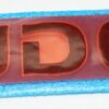 Genuine OEM 84894JM00A Nissan Rogue Rear Lift Gate Trunk Chrome Emblem Nameplate - Image 2