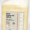 Genuine OEM 999MP-5W30EP Nissan 5W30 Ester Engine Oil GL4 1 Quart