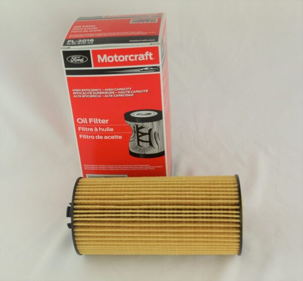 2 Pack of Genuine Motorcraft FL2016 Engine Oil Filters w/ Gloves Ford 3C3Z6731AA - Image 2