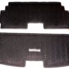 Genuine OEM T99E36RR0A Nissan Cargo Area Protector Mat Black 2 Piece Set