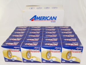 24 Pack TrimFast TM27 2" Trim Masking Tap Moulding Around Windshield Auto Glass
