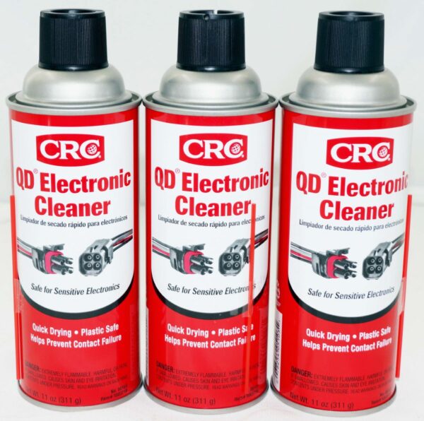 CRC QD Electronic Cleaner 11 oz Can 05103 3 Pack