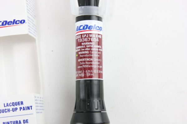 Genuine OEM 19367654 ACDelco GM Glory Red Lacquer Touch Up Paint WA434B GPJ - Image 4