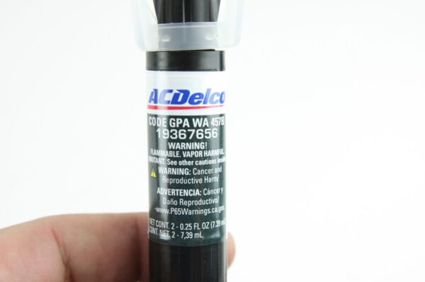 Genuine OEM ACDelco GM 19367656 Gasoline Metallic Touch Up Paint WA457B GPA - Image 2