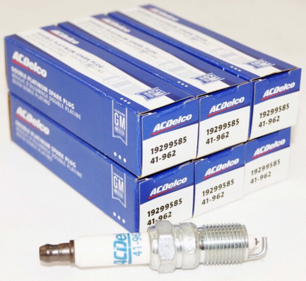 Set of 6 Genuine OEM Spark Plug Platinum ACDelco 41-962 GM 19299585