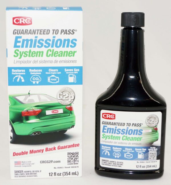 Case of 12 CRC 05063 Guaranteed To Pass Emissions System Cleaner 12 oz Bottle - Image 2