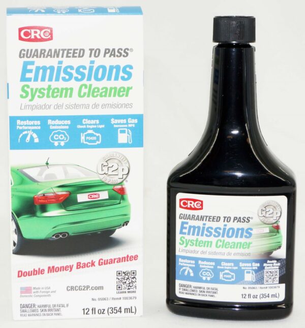 Case of 12 CRC 05063 Guaranteed To Pass Emissions System Cleaner 12 oz Bottle - Image 3