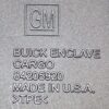 Genuine OEM 84205920 GM 18-24 Buick Enclave All Weather Rear Cargo Mat Black - Image 6