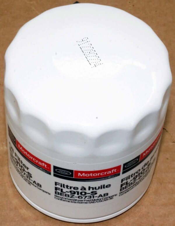 Genuine OEM Motorcraft FL910S Engine Oil Filter Ford BE8Z6731AB FL910SB12 - Image 4
