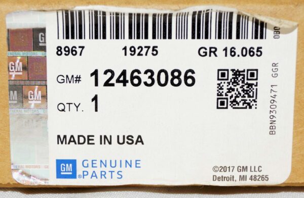 Genuine OEM GM 12463086 Wiper Washer Windshield Hose Tube - Image 3