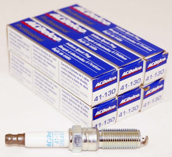 6 Pack Genuine Spark Plug-Iridium ACDelco Pro 41-130 GM 12646780