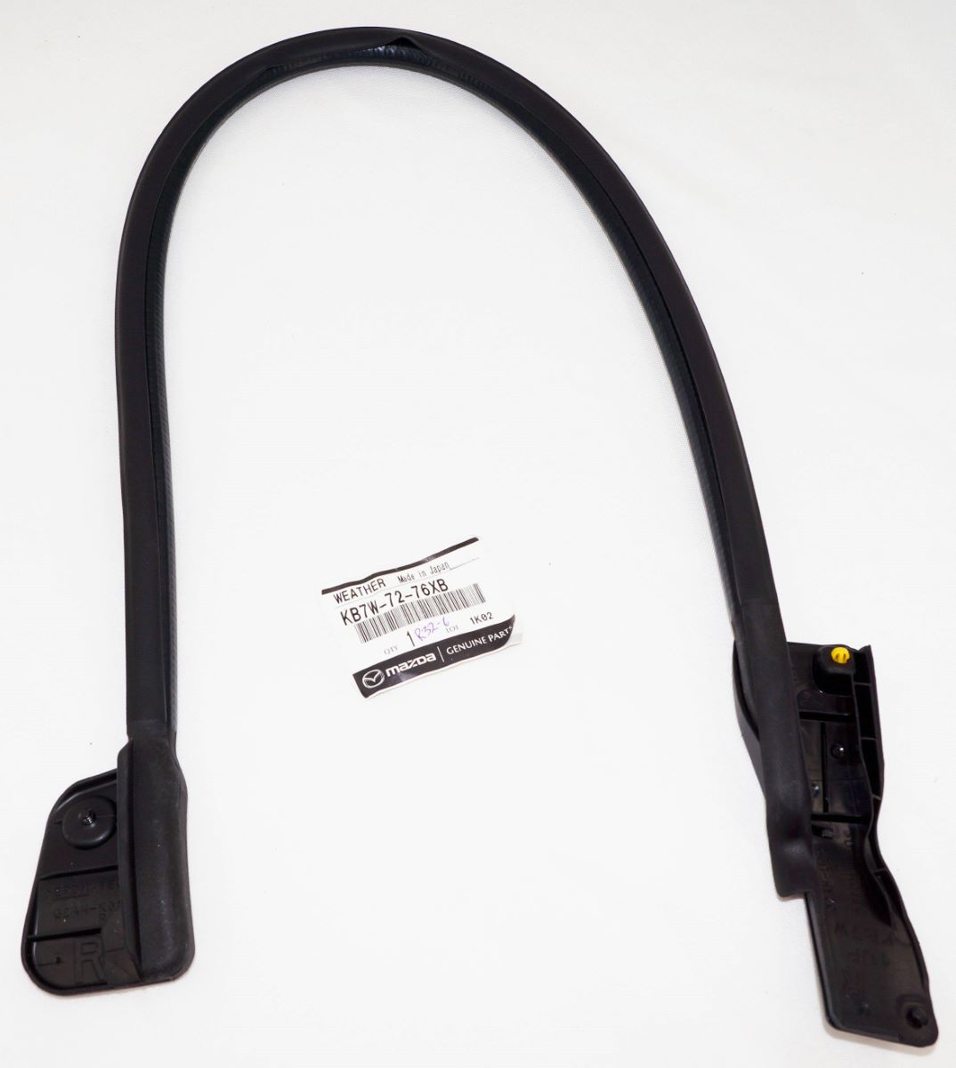 Genuine OEM KB7W7276XB Mazda 17-23 CX-5 Right Rear Door Front Seal