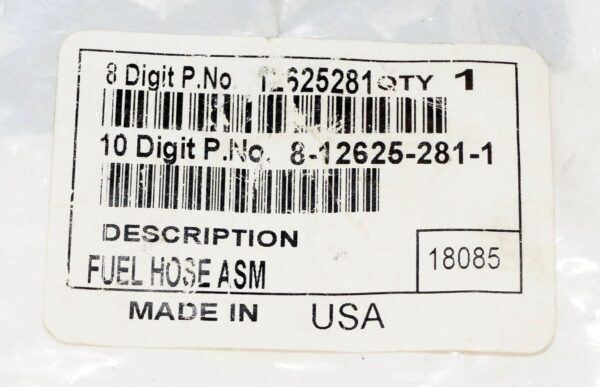 Genuine OEM 12625281 GM Fuel Feed Hose - Image 5